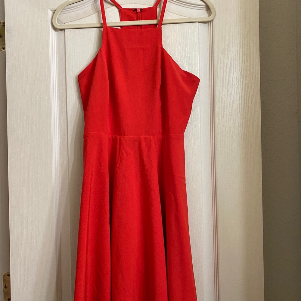 💫💫Lulus red skater mini dress💫💫